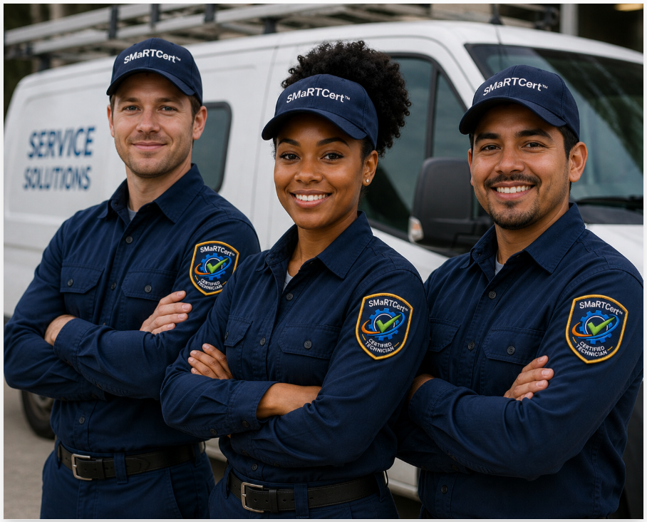 SMaRTCert certified maintenance technicians